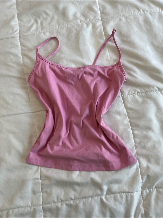 Garage Tops - Garage Pink Spaghetti-Strap Camisole